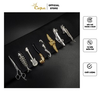 Kẹp cà vạt phong cách Hàn Quốc thời trang sang trọng cho nam KCV03