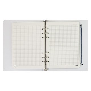 KLONG - Sổ binder còng sắt nét đứt kẹp còng sắt A5 - chọn ruột Lined hoặc Caro (6x6)mm 100/76; MS: 516 / 517🐻🌸