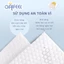 GAIFEEL Set 10 gói 800 khăn giấy ướt khăn ướt dành cho trẻ em không cồn không parabens