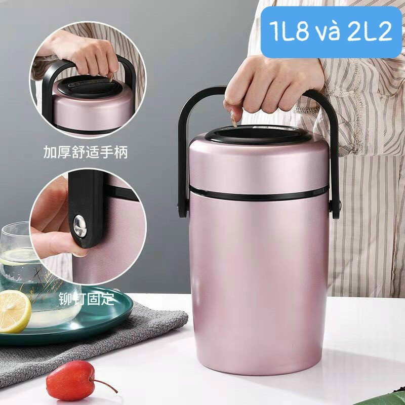 Cà Mên 2 Lớp Inox Giữ Nhiệt Cao Cấp 2L2 | Shopee Việt Nam