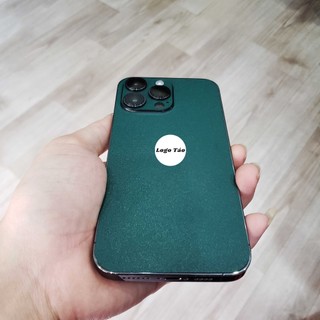 Miếng dán skin xanh rêu iPhone 16promax 15promax 14ProMax 13Promax 13Pro 13 12Promax 12Pro 12 11Promax 11Pro 11 Xsmax Xs