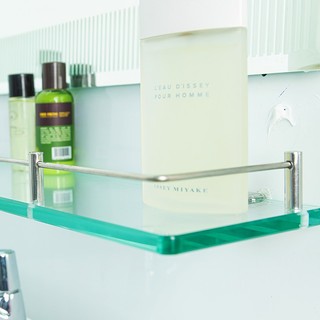 Kệ kính 10ly cường lực phòng tắm cao cấp Inox 304