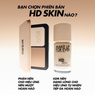 Phấn Nền Trang Điểm Kiềm Dầu HD Skin Powder Foundation 11g - MAKE UP FOR EVER - Nhập khẩu độc quyền từ Pháp