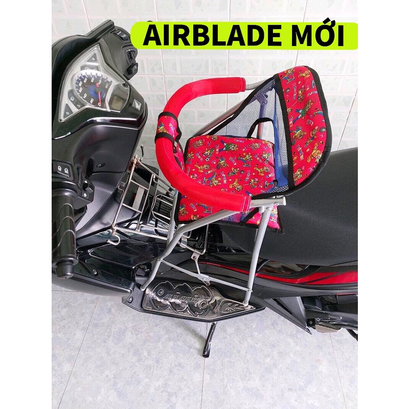 GHẾ ĐI XE MÁY TAY GA AIRBLADE MỚI 2014-2024 AN TOÀN CHO BÉ