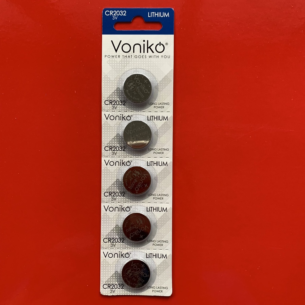 Pin Cmos 3V Lithium CR2032 VONIKO Thay chìa khoá Ô tô xe máy | Shopee ...