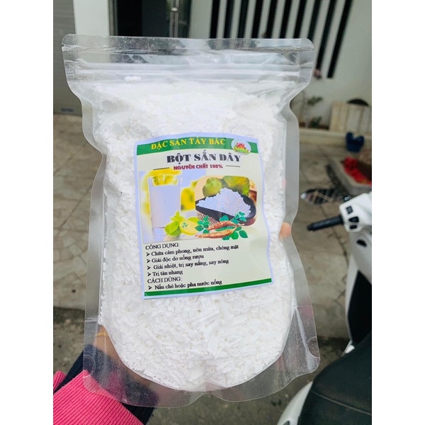 Bột Sắn Dây Bắc Nguyên Chất LOẠI ĐẶC BIỆT 500Gr SẠCH 100% Không Pha Tạp Chất