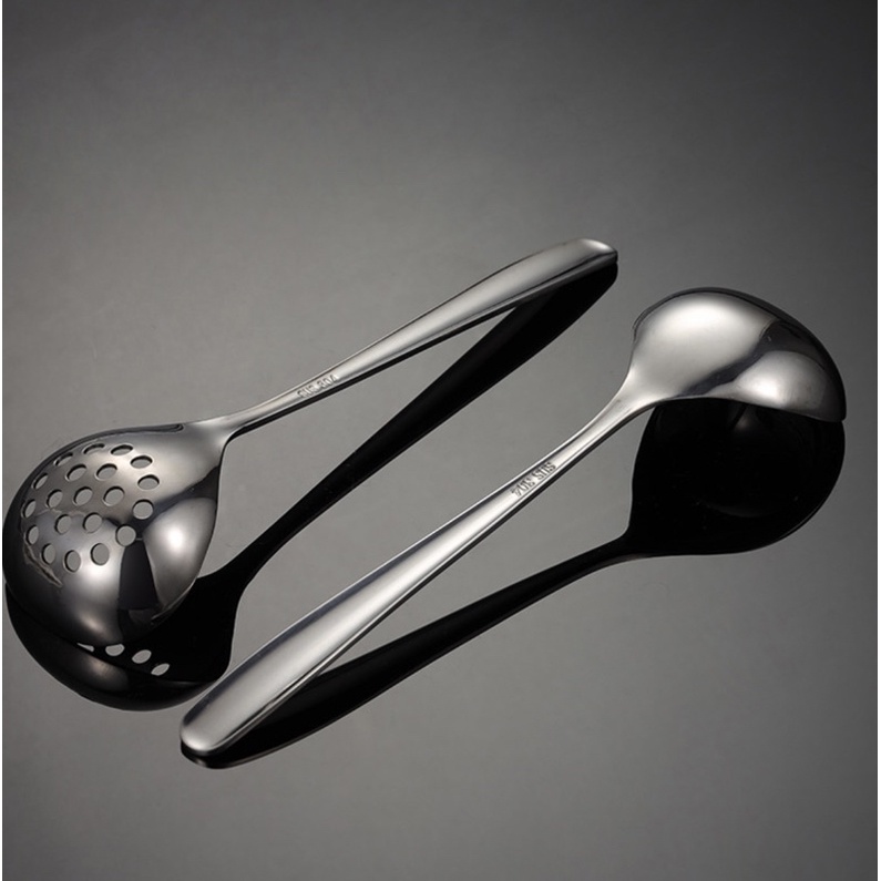 Muôi múc canh, muôi lỗ Inox 304 Cao Cấp Sang Trọng (Phom nhỏ dành cho gia đình nhỏ) - V94