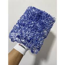 GĂNG TAY RỬA  XE Ô TÔ CAO CẤP FIREBALL WASH MITT LÀM TỪ SỢI TỔNG HỢP MICROFIBER,  KT: 25X20X6CM, XUẤT XỨ HÀN QUỐC