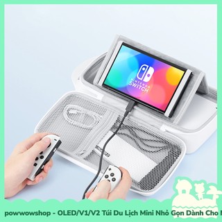 [Sẵn VN - Hỏa Tốc] Oled/V1/V2 Túi Du Lịch Mini Nhỏ Gọn Đựng Máy Game, Dock, Sạc Dành Cho Nintendo Switch Simple & Game