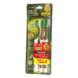 Lô 2+1 Bàn Chải Đánh Răng Bamboo Salt In Mom Chăm Sóc Nướu