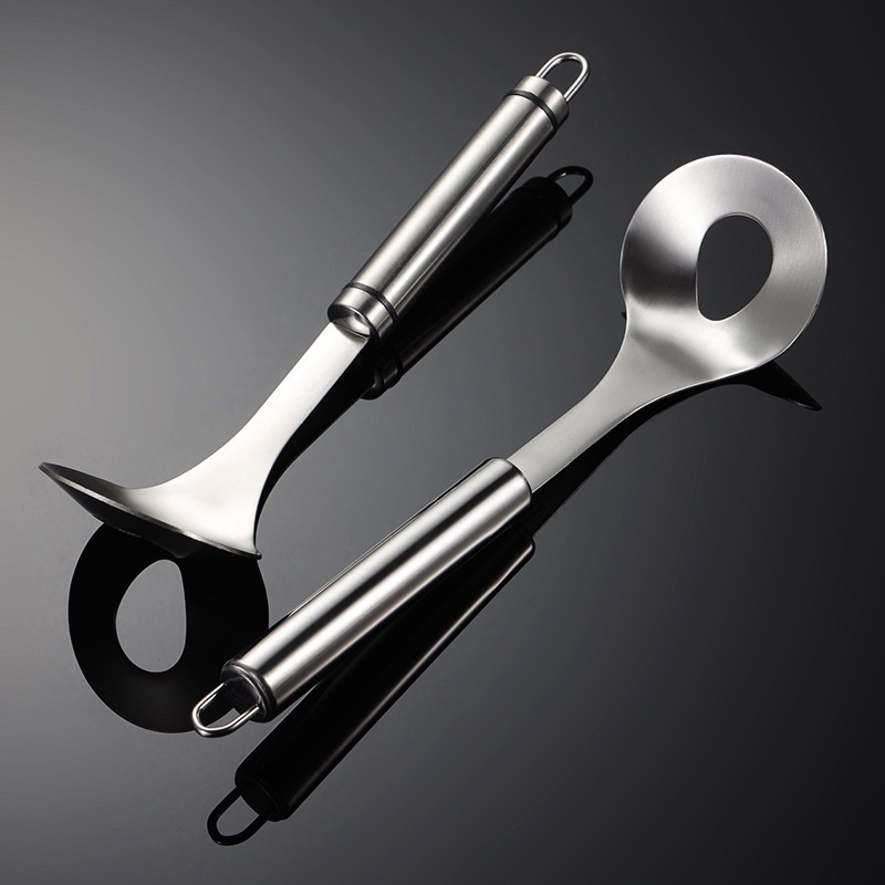 Thìa nặn thịt viên, cá viên, làm mọc inox 304 tiện dụng có móc