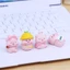 Mô hình heo làm từ đá nhân tạo mini dễ thương tiểu cảnh, bày bàn làm việc, bàn học, tủ sách, taplo ô tô