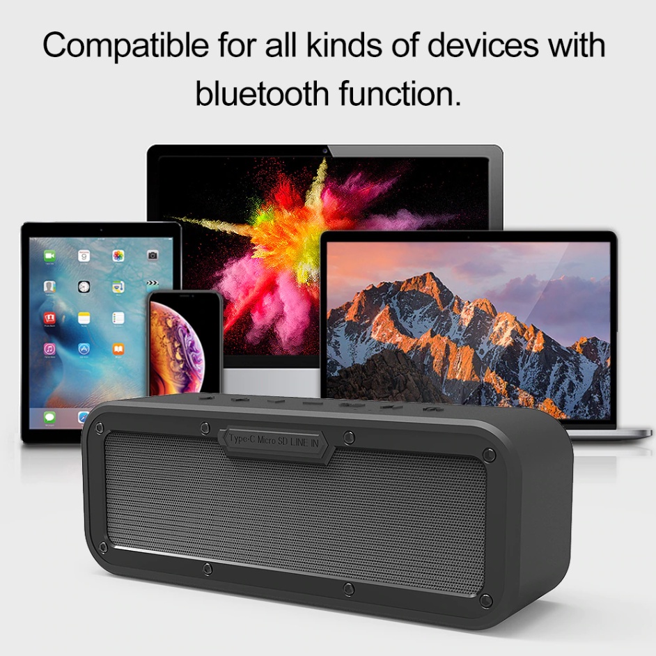 Loa Bluetooth 5.0 Xdobo Wake 1983 Công suất 50W, Chống nước IPX7, Âm Thanh Siêu Trầm Siêu Hay, Hỗ Trợ DSP, TWS, Thẻ TF | BigBuy360 - bigbuy360.vn