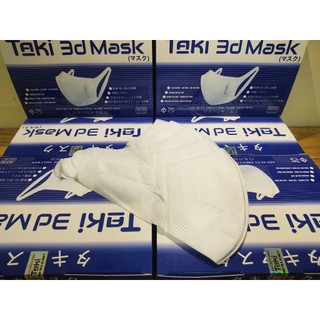 HỘP 50 Khẩu trang 3D TAKI MASK công nghệ dập nhật bản hộp 50 cái