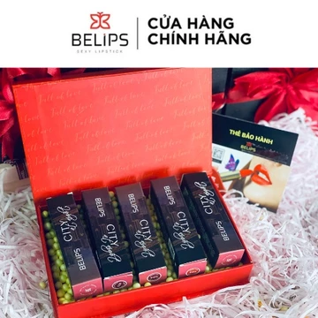 Set Son Môi Belips - Set quà tặng bạn gái Valentine Sang Trọng Quyến Rũ Đẳng Cấp Phiên Bản Giới Hạn "Full Of Love"