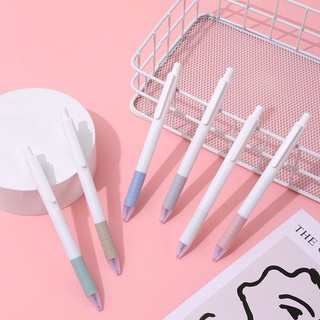 BUJO -6 mẫu- Bút gel bấm thay ruột được mực đen ngòi cỡ 0.5 - mã ST240 🌸 trang trí sổ tay cute, bullet journal, DIY 🖌📝📖✨
