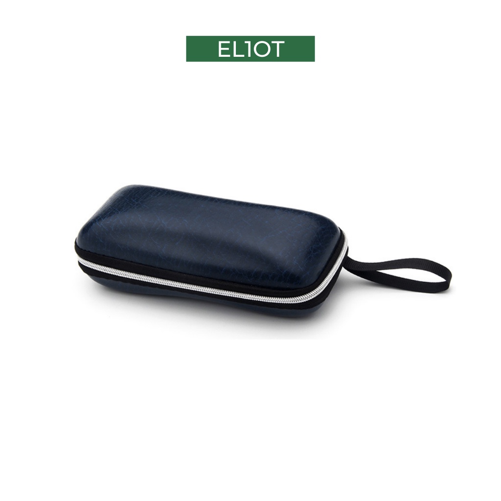 Hộp da đựng kính mắt ELIOT Eyewear có khóa kéo tiện lợi thời trang