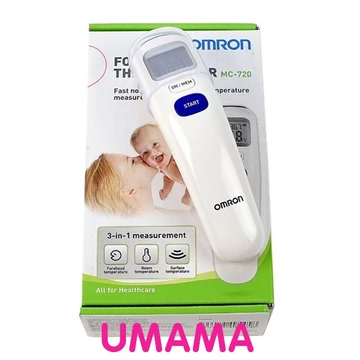 Nhiệt kế điện tử đo trán Omron MC-720 không tiếp xúc phù hợp với mọi lứa tuổi - Bảo hành 24 tháng - UMAMA