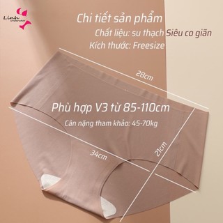 Set 6 quần lót nữ su thạch hộp mini sang trọng,siêu mềm mịn,không viền A25 Phương Linh Underwear
