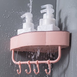 Kệ góc đám mây 2 lớp dày dặn kèm miếng dán siêu chắc,kệ để đồ nhà tắm,phòng bếp đa năng tiện lợi {H}