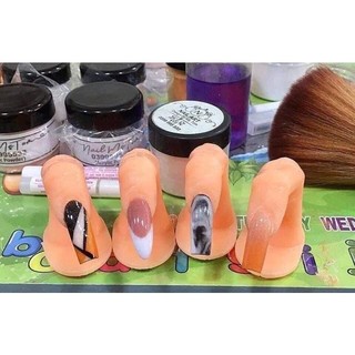 Ngón tay giả tập sơn nail - set 5 cái