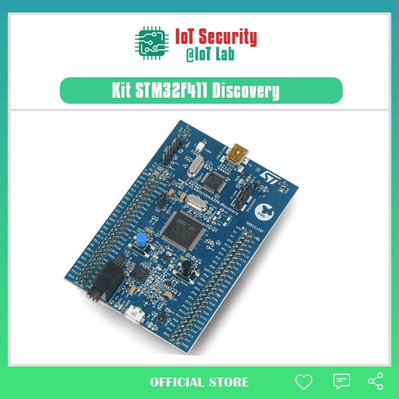 Kit STM32F411 Discovery (ARM Cortex M4 + DSP Core) | Shopee Việt Nam