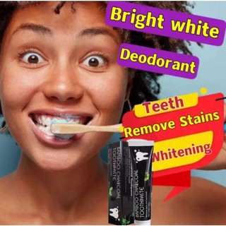 Kem đánh làm trắng răng than tre BAMBOO CHARCOAL TOOTHPASTE .khử mùi hôi,kháng khuẩn, tẩy ố vàng, giảm sâu răng...