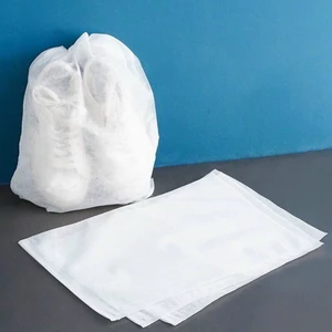 Combo 25-50 túi đựng giày vải không dệt đa năng, túi giữ gìn giày miệng dây rút
