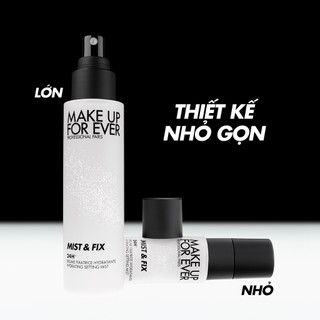 Xịt Khóa Trang Điểm Cấp Ẩm Lâu Trôi Mist & Fix 100ml -  MAKE UP FOR EVER