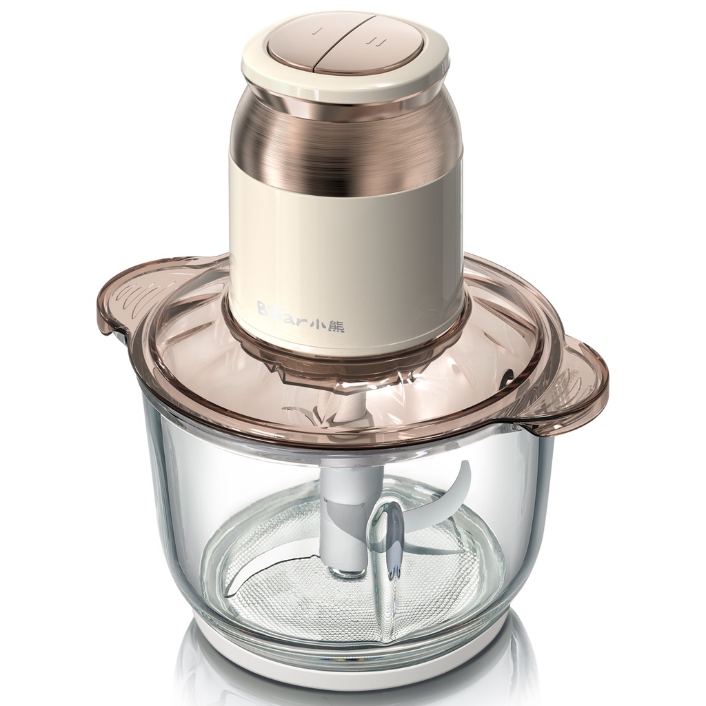 Ảnh Máy xay thịt, thực phẩm 2L Bear QSJ-D03D7 - Hàng chính hãng 1