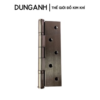 Bản lề lá Inox dài 12,5cm, bản lề cửa Kim Khí Dung Anh