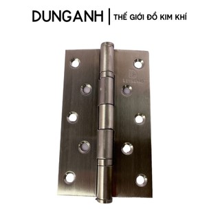 Bản lề lá Inox dài 12,5cm, bản lề cửa Kim Khí Dung Anh