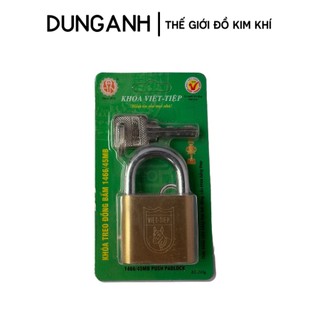 Khóa Việt Tiệp chính hãng, khóa treo đồng bấm