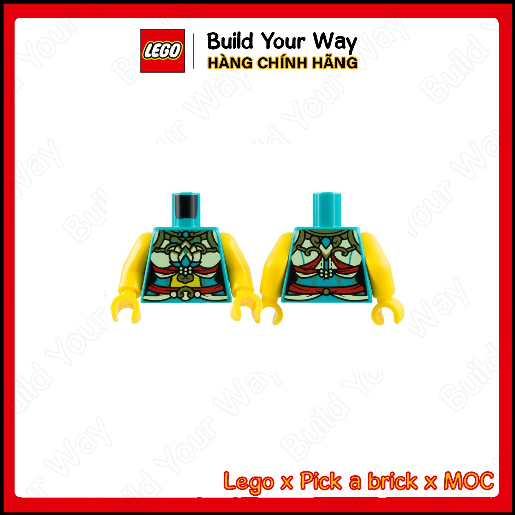 Lego chính hãng Trang phục lễ hội / 973pb5018c01: Torso Female Top ...