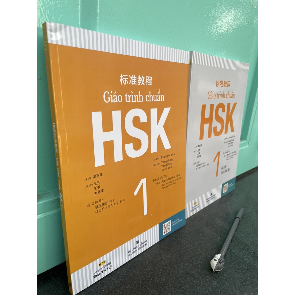 Ảnh Combo Sách Giáo Trình Chuẩn HSK 1 - Bài Học và Bài Tập (Kèm 1 MP3) ( Tặng Kèm Viết ) 2