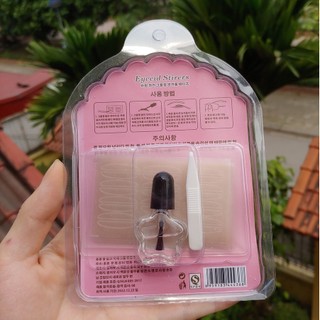 [Y102] [Eyelid Stickers] Bộ Miếng Dán Mí Lưới KELI ( Mí Lưới, Keo, Dụng Cụ) - 60 miếng