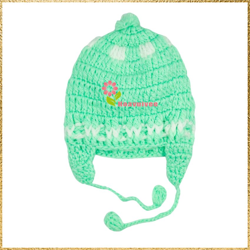[Freeship] Mũ Len Cho Bé - Nón Len Cho Bé Gái - LN_Handmade