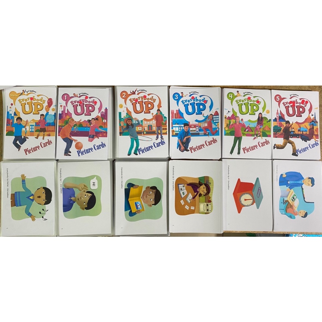 Everybody Up Picture Cards 2nd Edition 【公式通販】