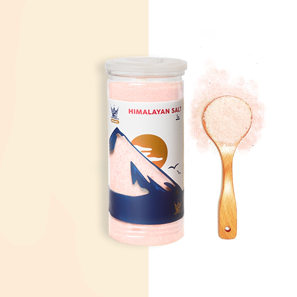 Muối hồng Himalaya VUA YẾN MẠCH nhập khẩu Pakistan chính hãng chuyên dùng nấu ăn