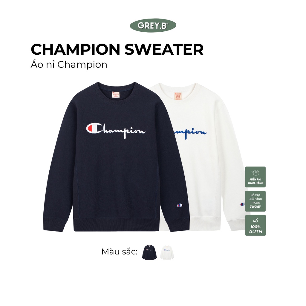 Sweater champion 2025 việt nam