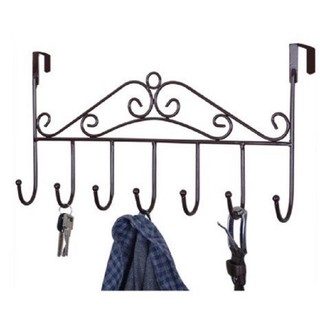 Giá treo đồ sau cửa Không cần mất thêm không gian, Móc treo quần áo dễ dàng lắp đặt Không cần công cụ phức tạp