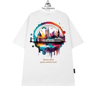 Áo phông nam, Áo thun TALISMAN T10  unisex London color