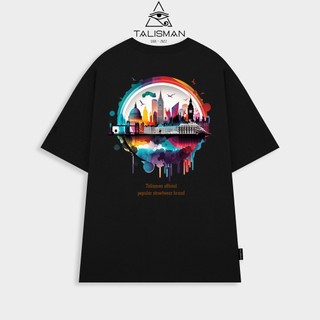 Áo phông nam, Áo thun TALISMAN T10  unisex London color