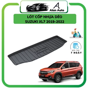 Lót cốp nhựa xe Suzuki XL7 2019- 2024, Chất liệu nhựa dẻo không mùi, vệ sinh dễ dàng