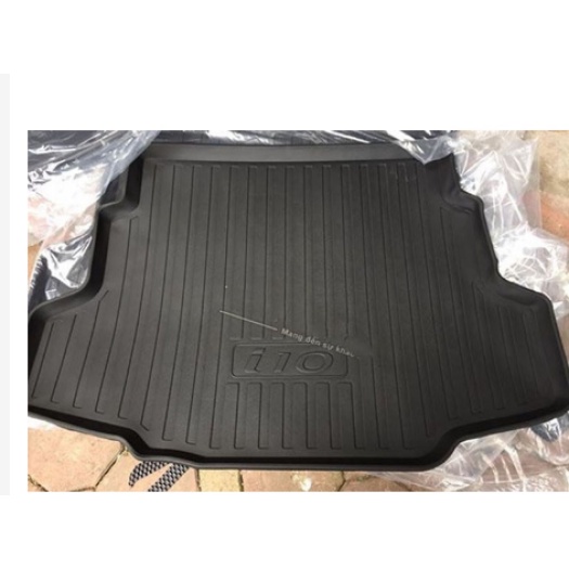 Lót cốp nhựa xe Hyundai i10 2014-2022, Nhựa dẻo không mùi, vệ sinh dễ dàng. Đủ 2 bản sedan và hatchback
