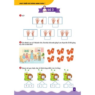 Sách - Phát Triển Trí Thông Minh Toán Lớp 1 ( Biên soạn theo chương trình GDPT Mới ) - Ndbooks