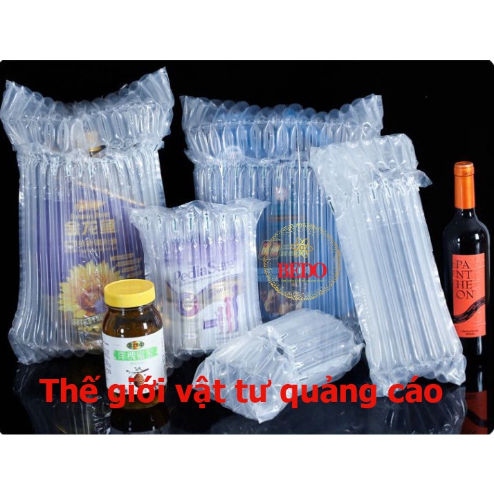 Túi Cột Khí Chống Sốc BEDO HDPE Cuộn 50m Bọc Iphone Ipad Chai Thủy Tinh Đóng Hàng Chuyên Nghiệp