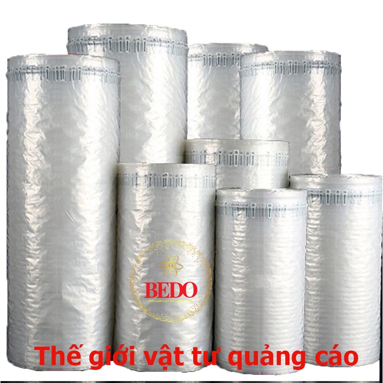 Cột Khí Bọc Hàng BEDO HDPE Nhiều Lớp 20cm 30cm 40cm 50cm Đóng Gói Chống Sốc Hàng Dễ Vỡ