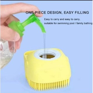 -Bông tắm silicone tạo bọt mềm mịn an toàn cho cả người lớn và em bé