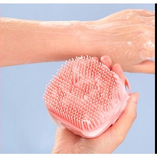 -Bông tắm silicone tạo bọt mềm mịn an toàn cho cả người lớn và em bé